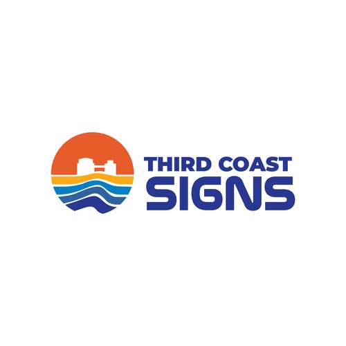 New vibrant business logo and branding for a sign making company serving Chicago Design by Azwar_Design®
