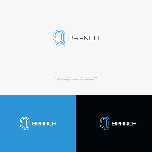 Q-Branch needs a stylish and clever logo Diseño de Keno™