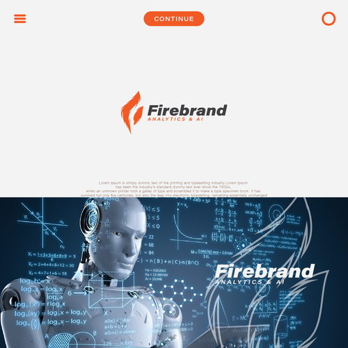 Firebrand - an innovative new tech consultancy Design by seadproject ™