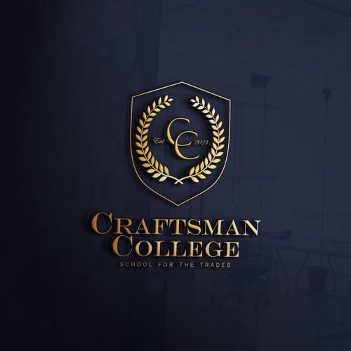 Trade School Logo Design by Manoharaodelia