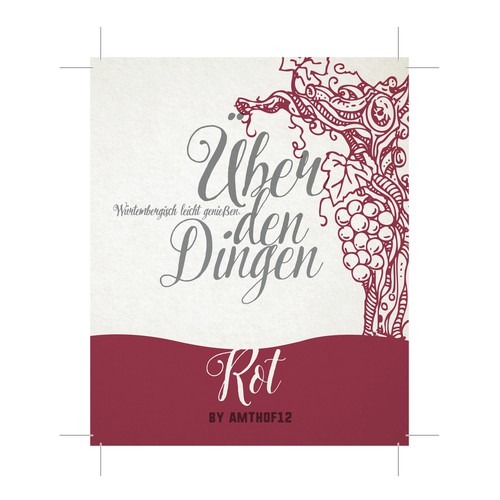 Product label contest entry by c-artworker