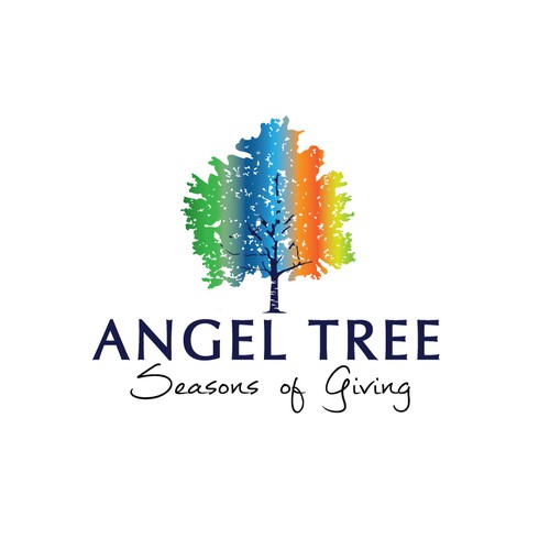 A non-profit logo called Angel Tree Design by Bobcatart