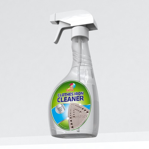 Design a capturing & informative label for a quirky cleaning product. Design by Coshe®