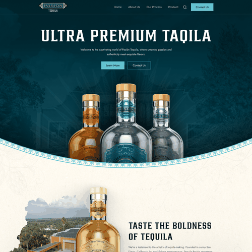 Web page design contest entry by FuturisticBug