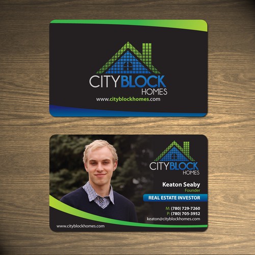 Business Card for City Block Homes!  Réalisé par Tcmenk