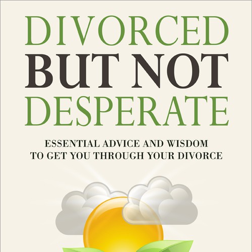 book or magazine cover for Divorced But Not Desperate Diseño de Venanzio