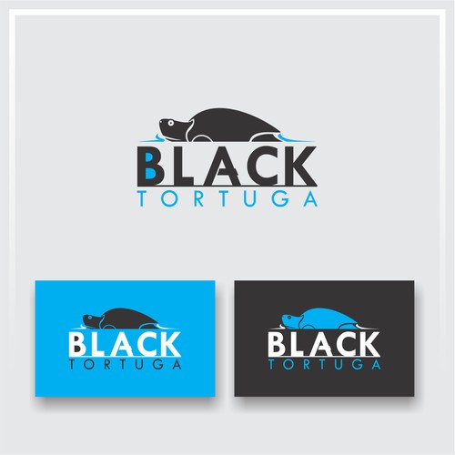 Design a Black Sea Turtle logo with a sail or sailboat somehow included in the image of a turtle Design by rozak46