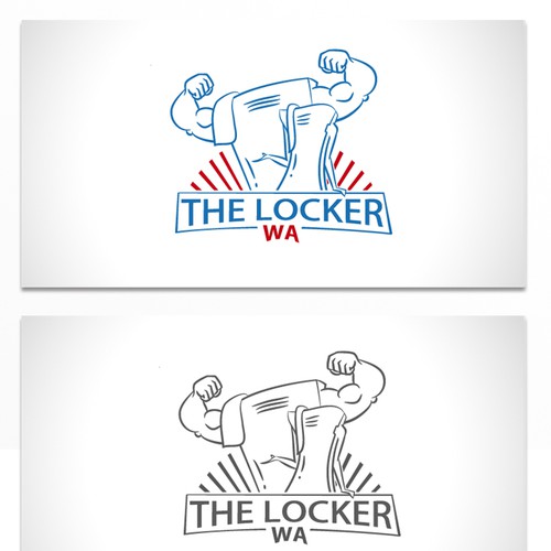 Inspire our members with a logo for our gym The Locker WA Design by Pavel Mors ✨