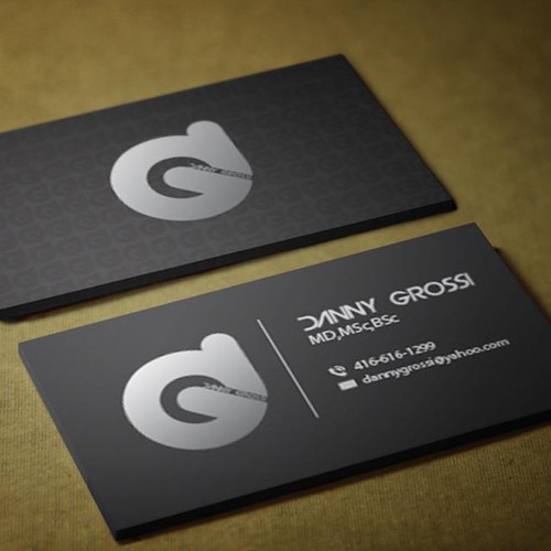 Create a unique "black business card" with an existing logo!!! - similar to a Black Amex Card Design by creativeartwork1408