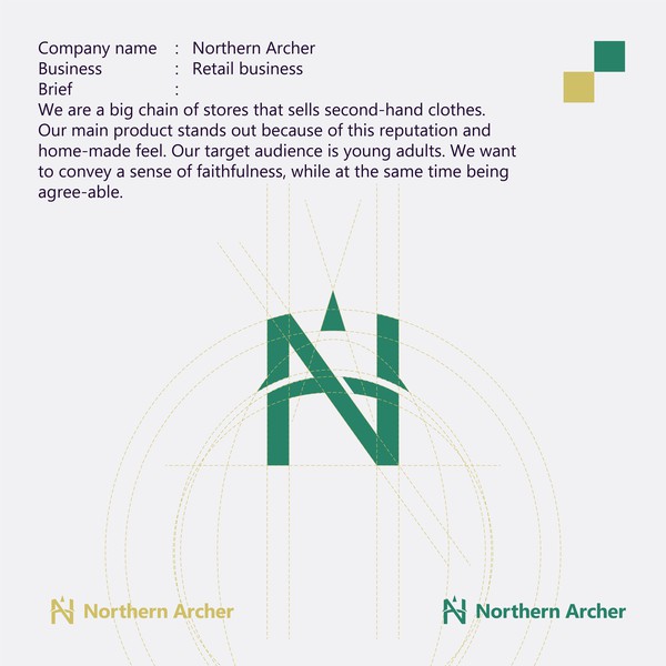 logo for second-hand startup business