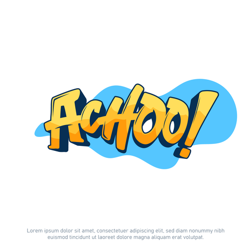 Unleash Your Creativity: Design a Street Art-Inspired Logo for Achoo! Tissues. Design by Dynamic Designs Pk