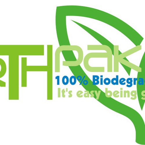 LOGO WANTED FOR 'EARTHPAK' - A BIODEGRADABLE PACKAGING COMPANY Diseño de anDaLite