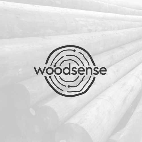 Sustainable tech logo needed for an IoT company working with wood construction Design by Lyna™