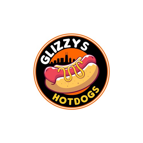 Glizzys Hotdogs Design by Rav Astra
