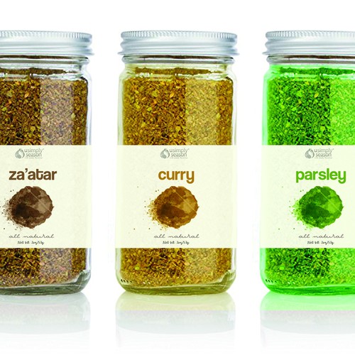 Seasoning Label Redesign Product label contest