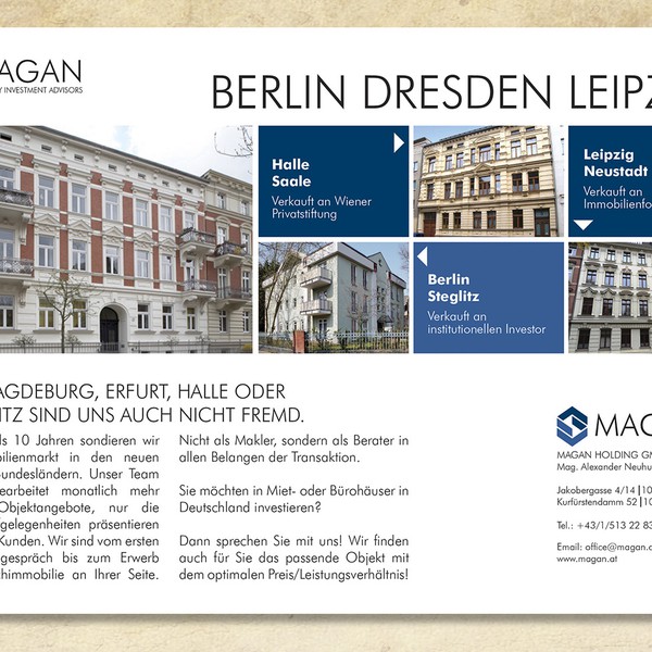 Design by ArtoD2 titled "Ad for Magan "