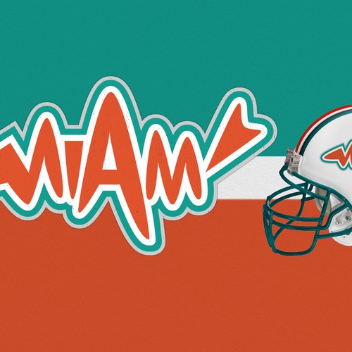 99designs community contest: Help the Miami Dolphins NFL team re-design its logo! Design réalisé par rar creative