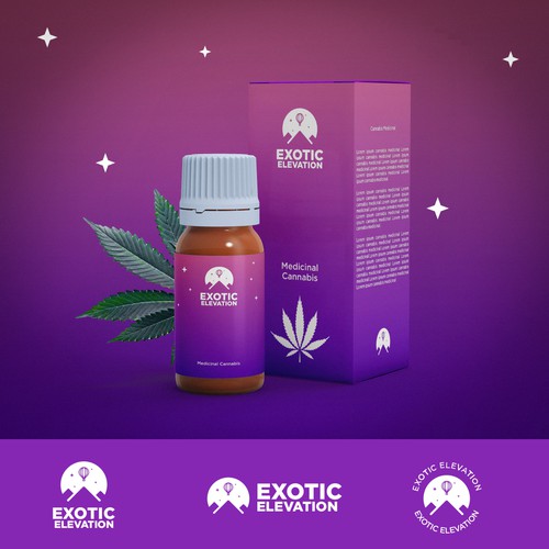 Medical Marijuana company Design by Leonardo Viera