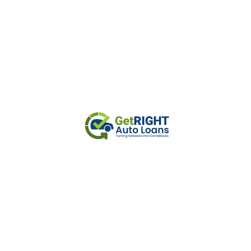 Get Right Auto Loans Logo Design by King Cozy
