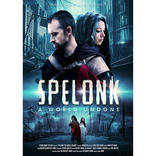 Poster for Apocalyptic sci fi film Design by sabirshah