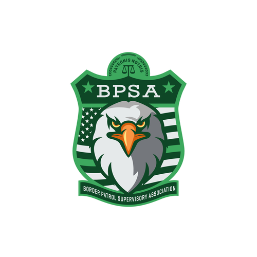 Border Patrol Supervisors Association Eagle Logo Design Design by Aartvark