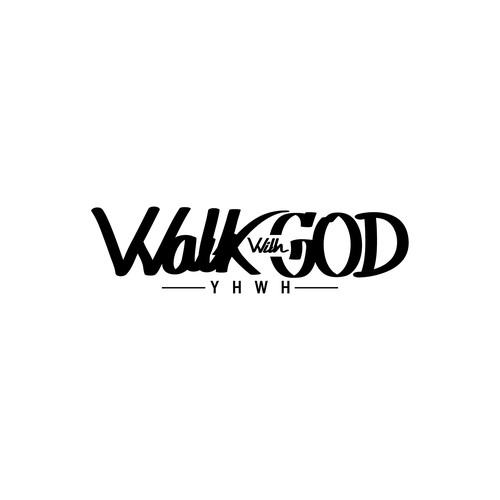 Walk With God Minimalist Luxury Logo for a Modern Faith & Fashion Brand Design by SimpleDezign