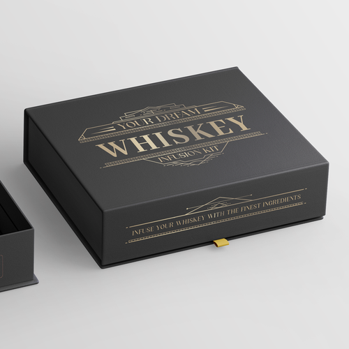 Design my DIY Whiskey Kit Box Design by furiae