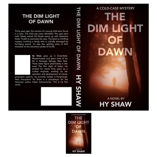 Enticing book cover for a cold-case mystery! Design by Chameleonstudio74