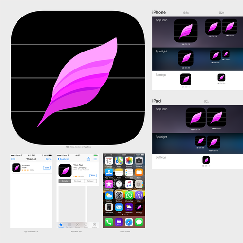 Proposta di design per un contest della categoria Icona o pulsante realizzata da neferu™