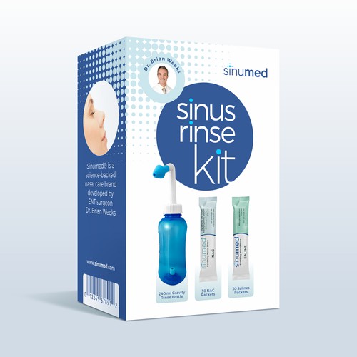 Designs | Redesign Flagship Packaging for Sinumed® Sinus Care System ...