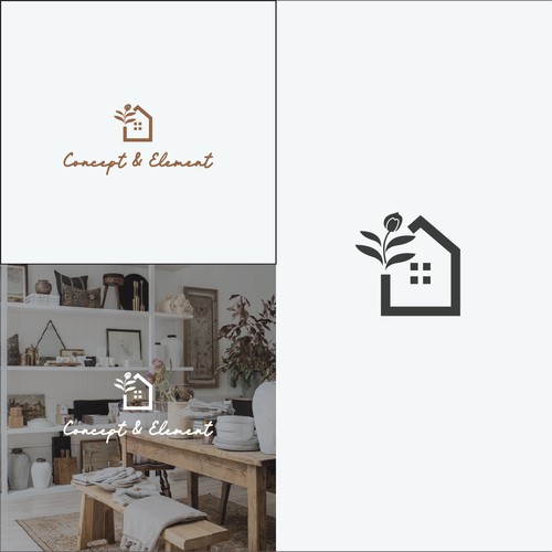 Design a FUN Eco Chic eclectic modern nature Logo for a Famous Home funiture and accessories store Design by AGgraphic