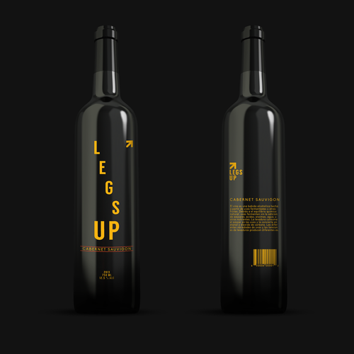 Design di Legs Up 2013 Vintage Wine Label di KayArt