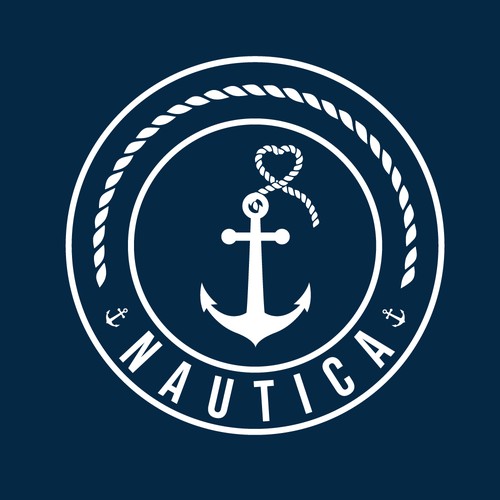 NAUTICA. A new marine like apartment house in Croatia needs a modern but teasing logo! Design by Mythanes