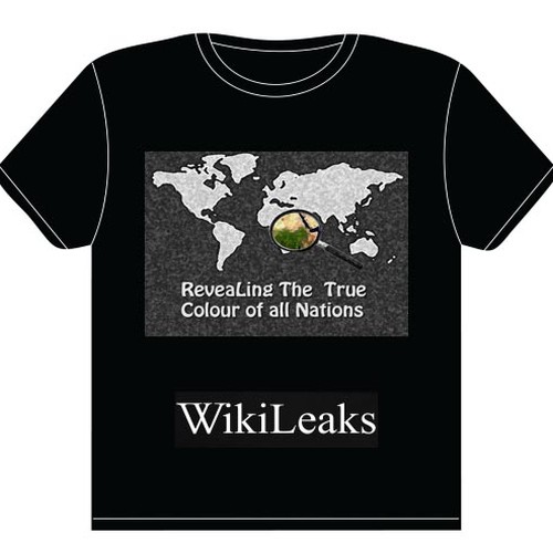 New t-shirt design(s) wanted for WikiLeaks Diseño de tnavngreen