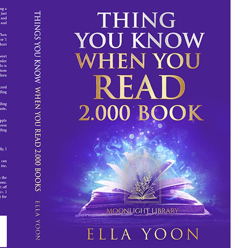 Book Cover Design for a Book About Reading Design by desainbagus3