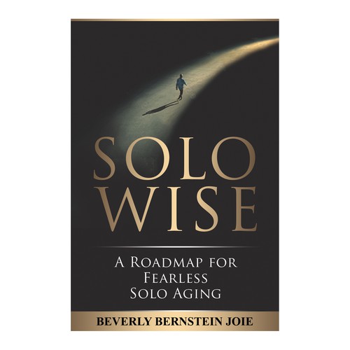 Create a cover for a new book about aging alone Design by Rashmita