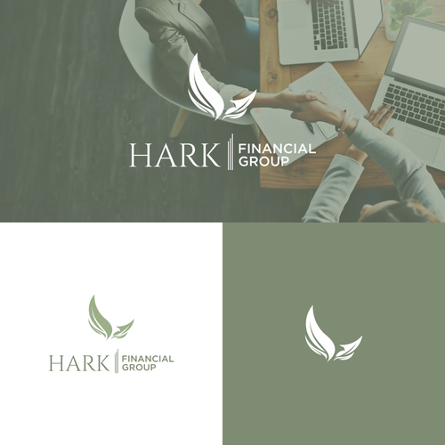 Design a Sophisticated, Organic Brand Identity for Hark Financial Group Design by Candystd
