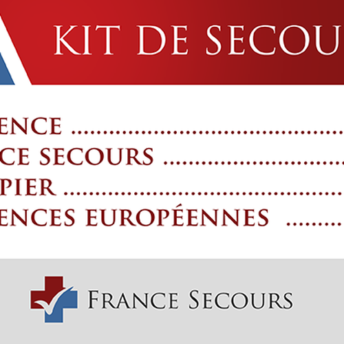 Etiquette pour le premiers secours Design by byBeatrice