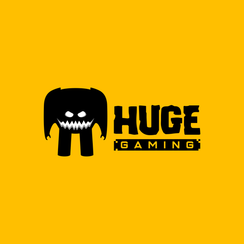 Huge Gaming Logo and Brand Identity Design by Logologic™