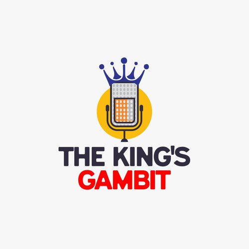Design the Logo for our new Podcast (The King's Gambit) Réalisé par waqas6683