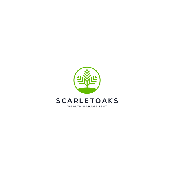 Design by Roynjuro_ titled "ScarletOaks Wealth Management needs a customized sophisticated logo"