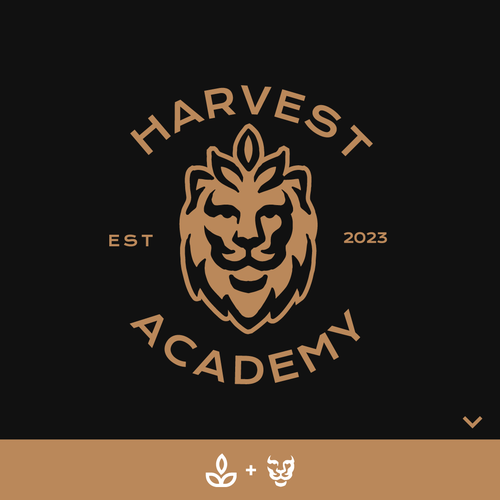 Harvest Academy Lions Mascot Design by josta