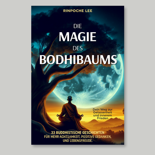 Design an appealing cover about Buddhist stories Design by Radmilica