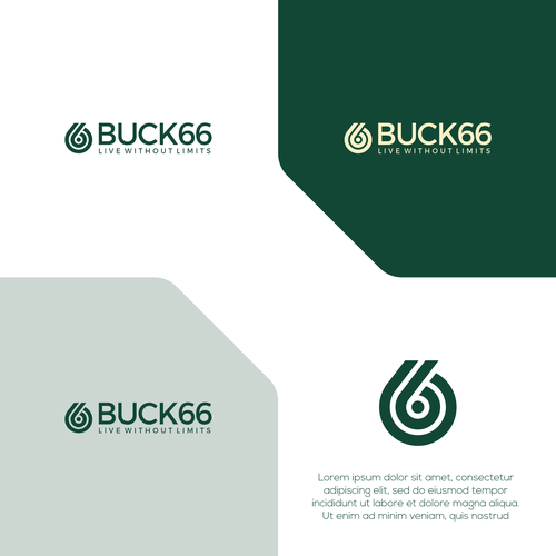 Cool Logo for Buck66!!! Design by Total.Design