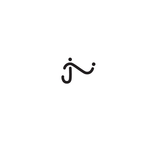 JS Monogram Logo Design by kendelago