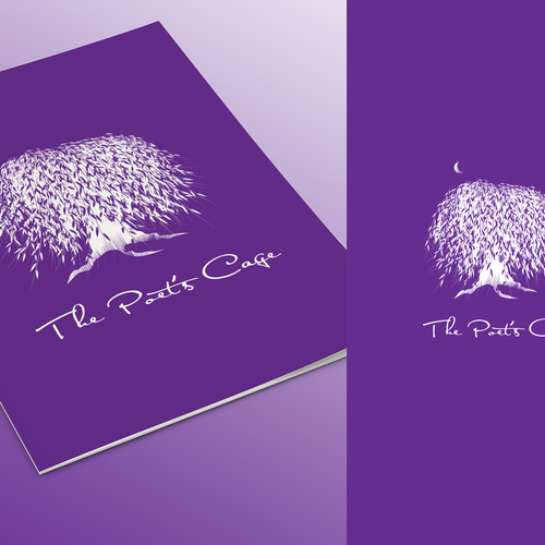 Create a stylized willow tree logo for our spiritual group. Design von zvezek
