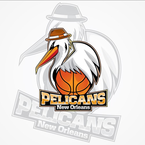 99designs community contest: Help brand the New Orleans Pelicans!!-ontwerp door Petalex4