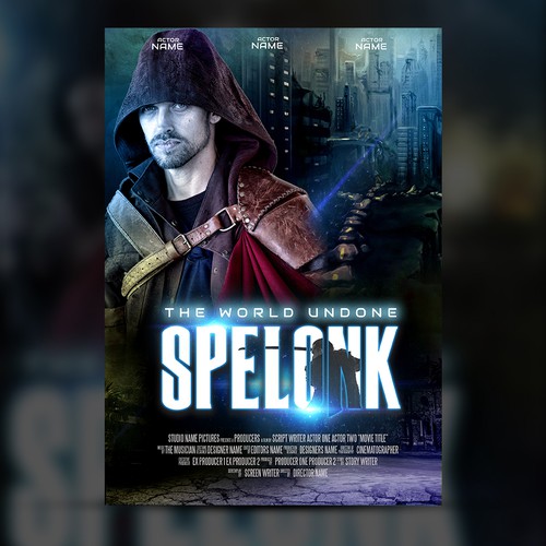 Poster for Apocalyptic sci fi film Design by EPH Design