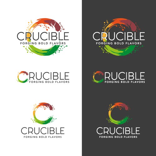 Crucible - A Bold, Exciting Salt & Seasoning Company Logo Design Design by cesarcuervo