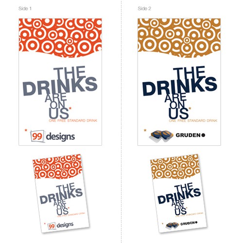 Design the Drink Cards for leading Web Conference! Diseño de pedrodonkey